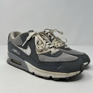 Nike Air Max 90 Gray‎ White 724824-003 Youth Size 6.5
